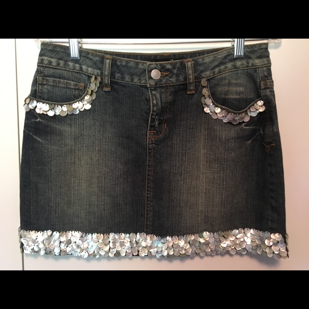 London Jean Skirt